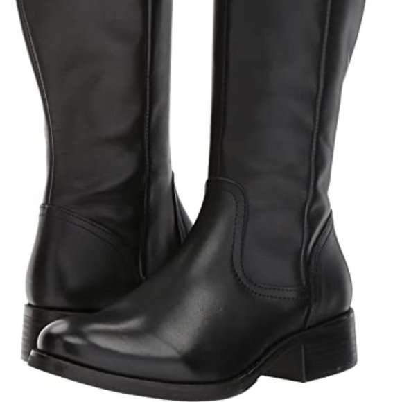 Steve Madden Women's Lover Western Boot, Black Leather, 5.5 M US - Picture 2 of 9